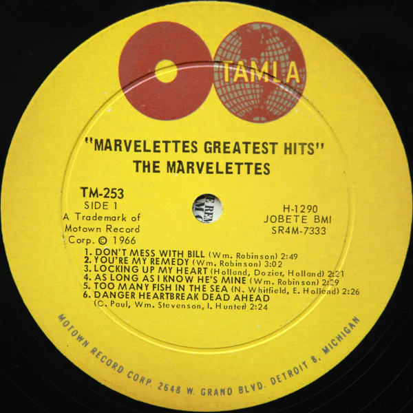 The Marvelettes - Greatest Hits (LP, Comp, Mono, Ind) (Very Good Plus (VG+)) - Image 3