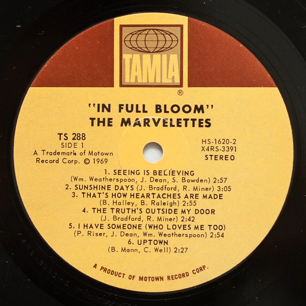 The Marvelettes - In Full Bloom (LP, Album) (Very Good Plus (VG+)) - Image 3