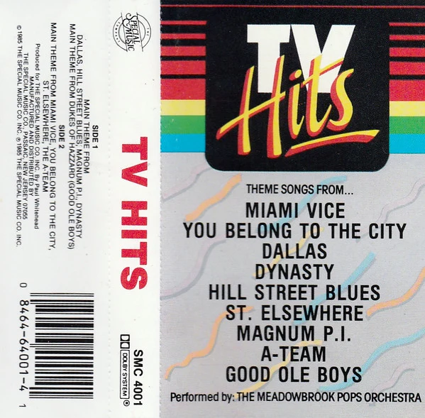 The Meadowbrook Pops Orchestra - TV Hits (Cass, Comp) (Near Mint (NM or M-))
