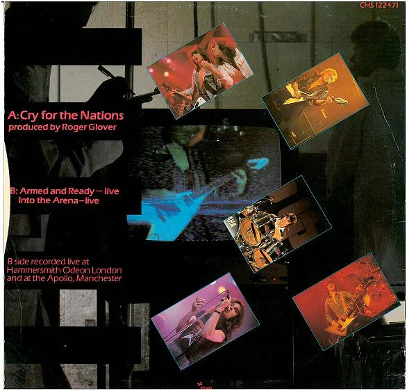 The Michael Schenker Group - Cry For The Nations (12") (Very Good Plus (VG+)) - Image 2