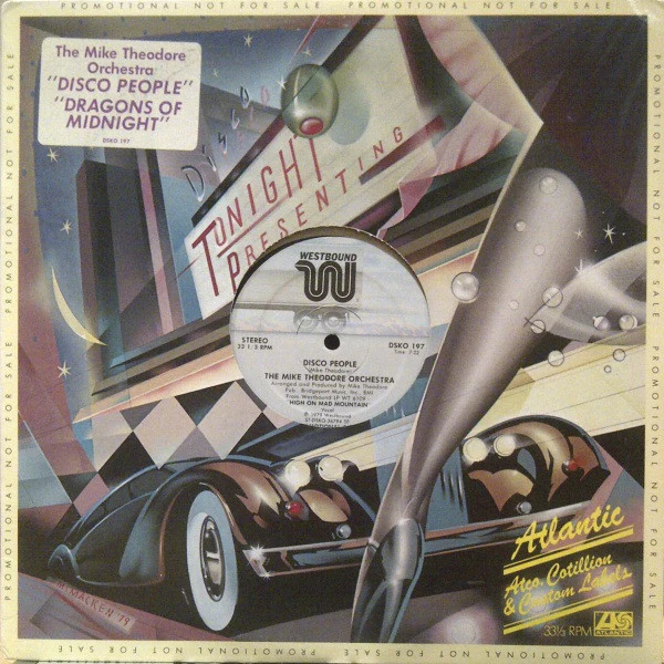 The Mike Theodore Orchestra - Disco People / Dragons Of Midnight (12", Promo) (Very Good (VG))