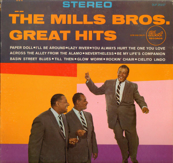 The Mills Brothers - Great Hits (LP, Album, RE) (Very Good Plus (VG+))