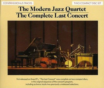 The Modern Jazz Quartet - The Complete Last Concert (2xCD, Album) (Very Good Plus (VG+))