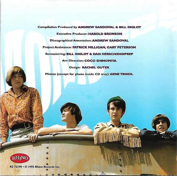 The Monkees - Greatest Hits (CD, Comp, RM, RP, Cin) (Near Mint (NM or M-)) - Image 4