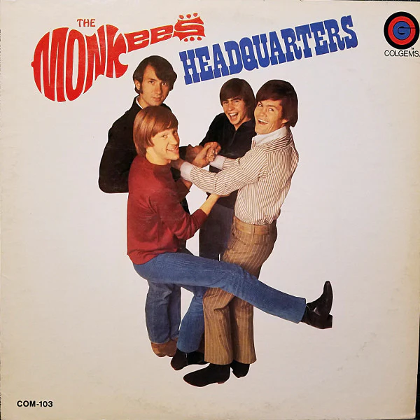 The Monkees - Headquarters (LP, Album, Mono, Hol) (Very Good (VG))