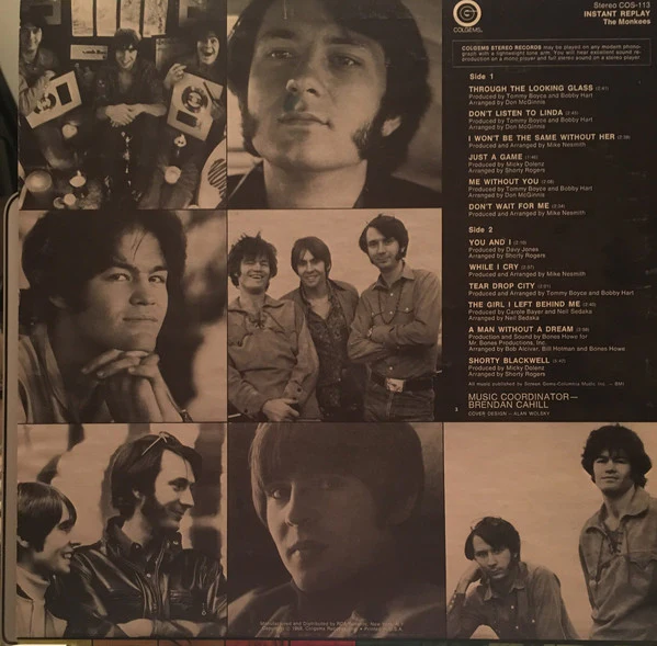 The Monkees - Instant Replay (LP, Album, Roc) (Very Good Plus (VG+)) - Image 2