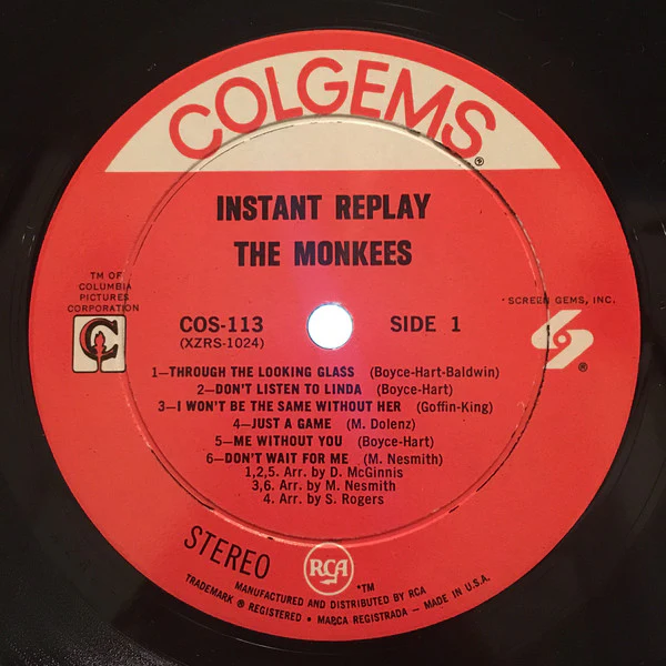 The Monkees - Instant Replay (LP, Album, Roc) (Very Good Plus (VG+)) - Image 3