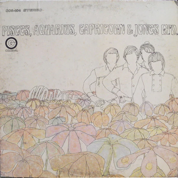 The Monkees - Pisces, Aquarius, Capricorn & Jones, Ltd. (LP, Album, Ind) (Very Good Plus (VG+))