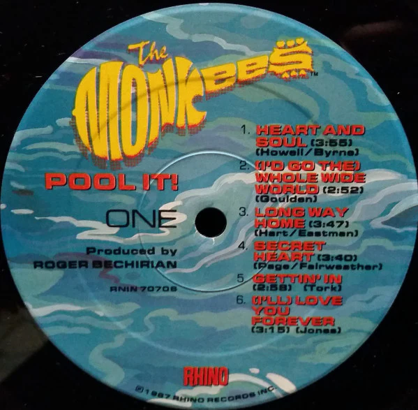 The Monkees - Pool It! (LP, Album, Spe) (Near Mint (NM or M-)) - Image 3