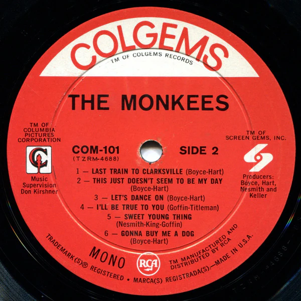 The Monkees - The Monkees (LP, Album, Mono, M/Print, Hol) (Good (G)) - Image 4