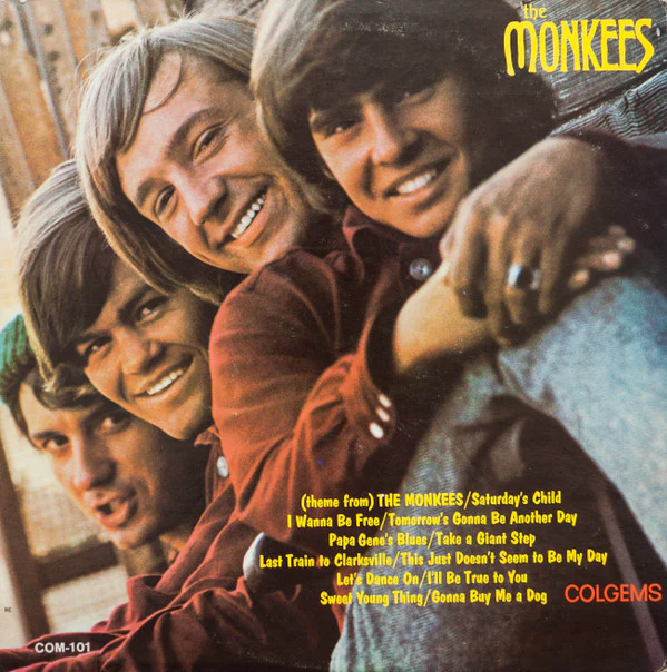 The Monkees - The Monkees (LP, Album, Mono, RP, Ind) (Very Good (VG))