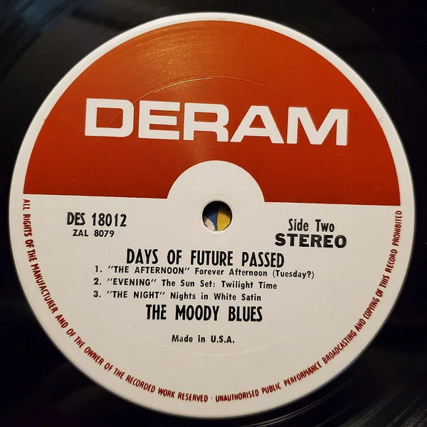 The Moody Blues - Days of Future Passed (LP, Album, Ter) (Very Good Plus (VG+)) - Image 4