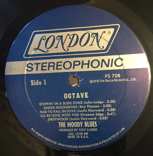 The Moody Blues - Octave (LP, Album, BW ) (Very Good Plus (VG+)) - Image 4