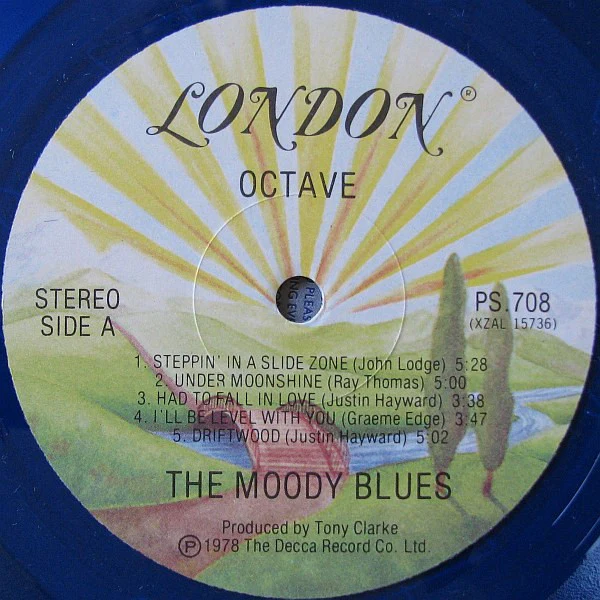The Moody Blues - Octave (LP, Album, Ltd, Blu) (Very Good Plus (VG+)) - Image 4