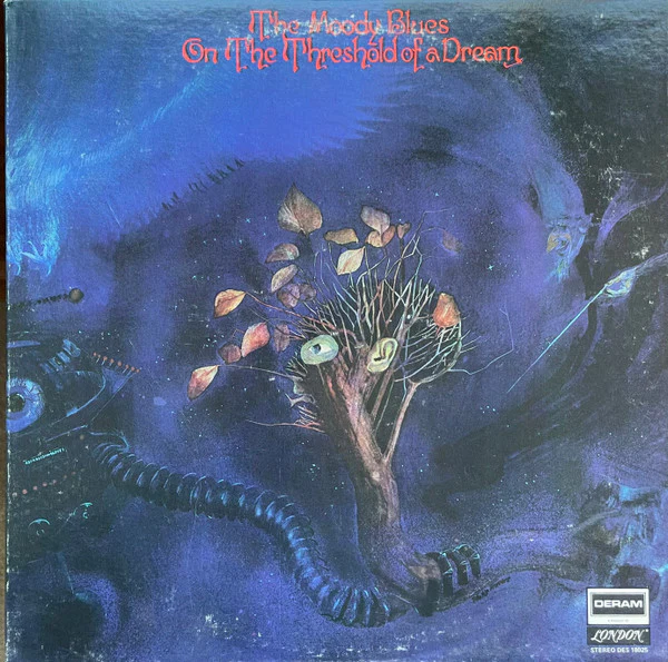 The Moody Blues - On The Threshold Of A Dream (LP, Album, Pit) (Very Good Plus (VG+))