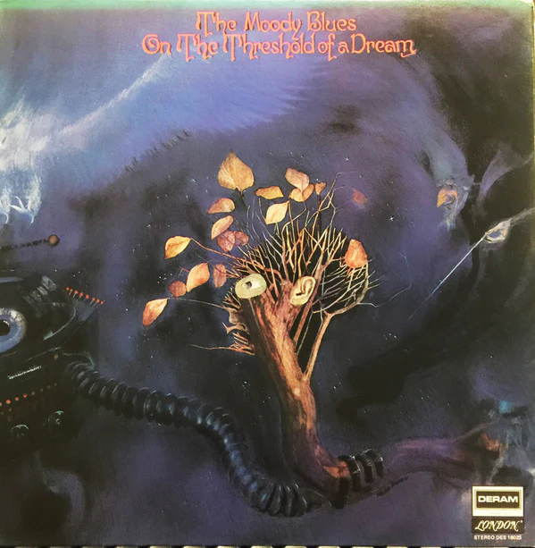 The Moody Blues - On The Threshold Of A Dream (LP, Album, Ter) (Very Good Plus (VG+))
