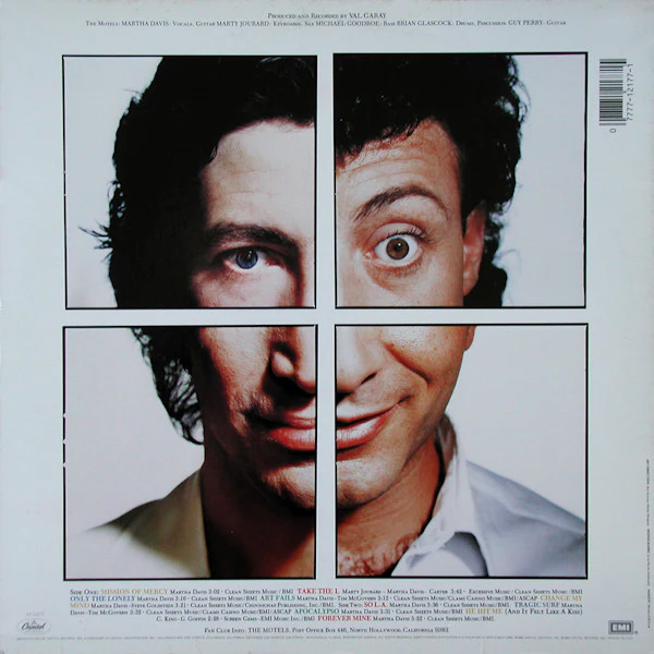 The Motels - All Four One (LP, Album, Win) (Very Good Plus (VG+)) - Image 2