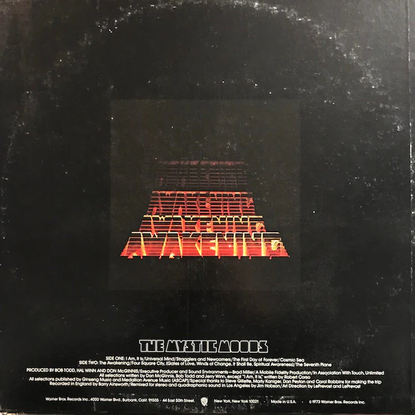 The Mystic Moods Orchestra - Awakening (LP, Album, Pit) (Very Good Plus (VG+)) - Image 2