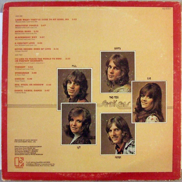 The New Seekers - The Best Of The New Seekers (LP, Comp, Quad) (Very Good Plus (VG+)) - Image 2