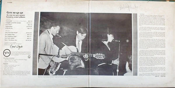 The New Stan Getz Quartet Featuring Astrud Gilberto - Getz Au Go Go (LP, Album, Gat) (Near Mint (NM or M-)) - Image 2