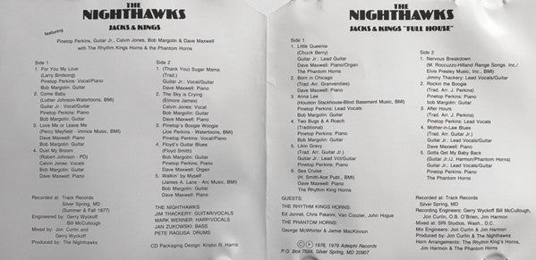 The Nighthawks - Jacks & Kings Vol. I & II (CD, Comp) (Near Mint (NM or M-)) - Image 4