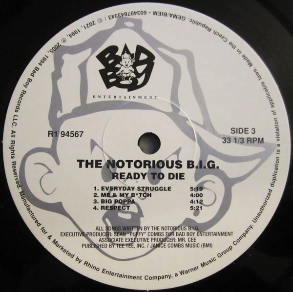 The Notorious BIG* - Ready To Die (2xLP, Album, RE) (Mint (M)) NEW & SEALED - Image 5