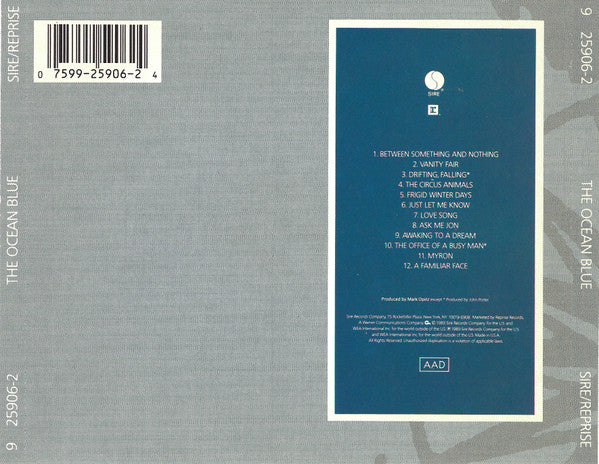 The Ocean Blue - The Ocean Blue (CD, Album) (Very Good Plus (VG+)) - Image 2