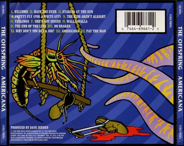 The Offspring - Americana (CD, Album, Enh, Pit) (Very Good Plus (VG+)) - Image 2