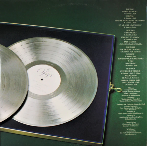 The O'Jays - Collectors' Items (2xLP, Comp, Ter) (Near Mint (NM or M-)) - Image 3