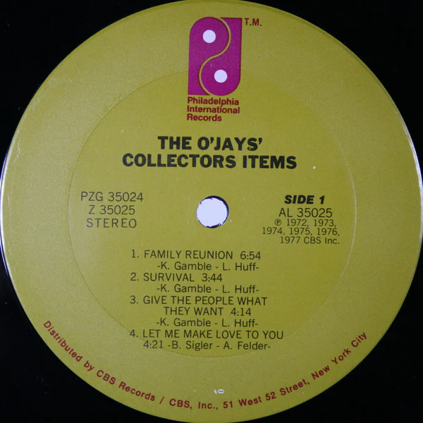 The O'Jays - Collectors' Items (2xLP, Comp, Ter) (Near Mint (NM or M-)) - Image 5