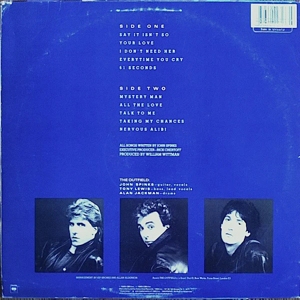 The Outfield - Play Deep (LP, Album, Pit) (Very Good Plus (VG+)) - Image 2