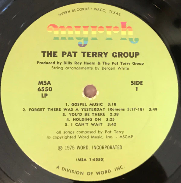 The Pat Terry Group - The Pat Terry Group (LP, Album, Gre) (Very Good Plus (VG+)) - Image 5
