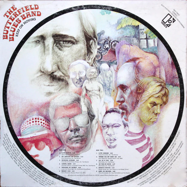 The Paul Butterfield Blues Band - Keep On Moving (LP, Album, CTH) (Very Good Plus (VG+)) - Image 2