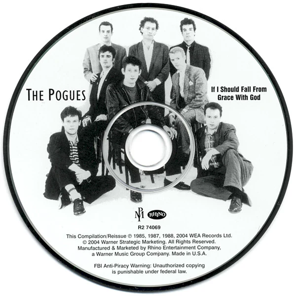 The Pogues - If I Should Fall From Grace With God (CD, Album, RE, RM) (Near Mint (NM or M-)) - Image 3