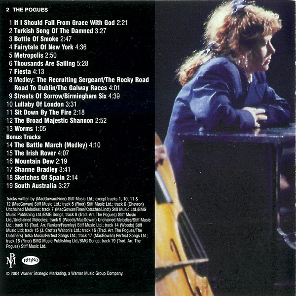 The Pogues - If I Should Fall From Grace With God (CD, Album, RE, RM) (Near Mint (NM or M-)) - Image 5