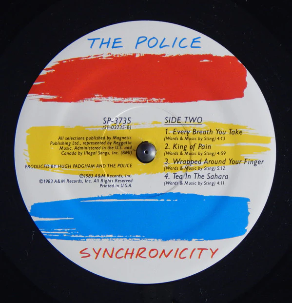 The Police - Synchronicity (LP, Album, BRY) (Very Good (VG)) - Image 5