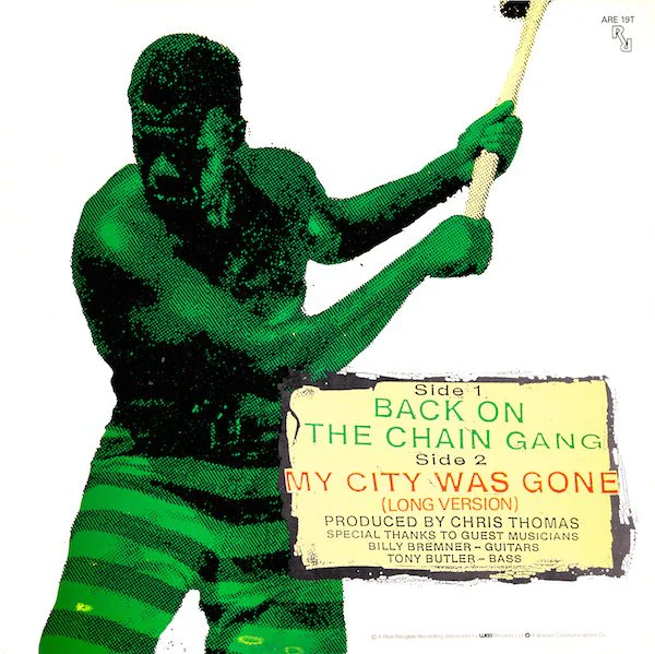 The Pretenders - Back On The Chain Gang (12", Single) (Very Good Plus (VG+)) - Image 2