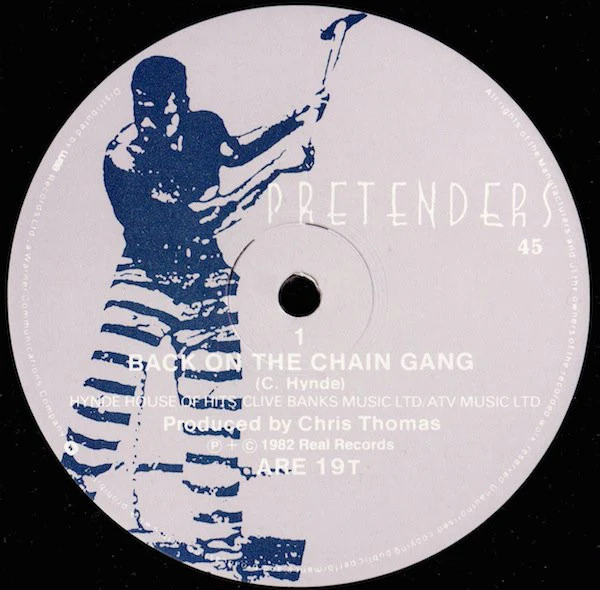 The Pretenders - Back On The Chain Gang (12", Single) (Very Good Plus (VG+)) - Image 3