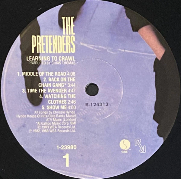 The Pretenders - Learning To Crawl (LP, Album, Club, SRC) (Very Good (VG)) - Image 3