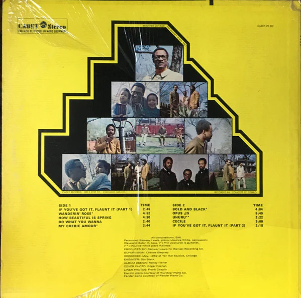 The Ramsey Lewis Trio - Another Voyage (LP, Album) (Good Plus (G+)) - Image 2