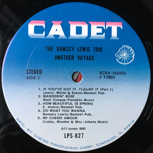 The Ramsey Lewis Trio - Another Voyage (LP, Album) (Good Plus (G+)) - Image 3