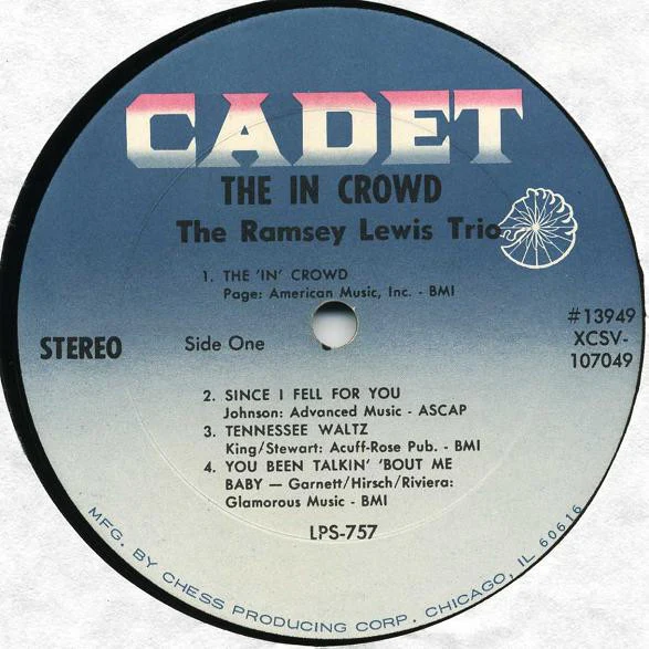 The Ramsey Lewis Trio - The In Crowd (LP, Album, RE, Ter) (Very Good Plus (VG+)) - Image 3
