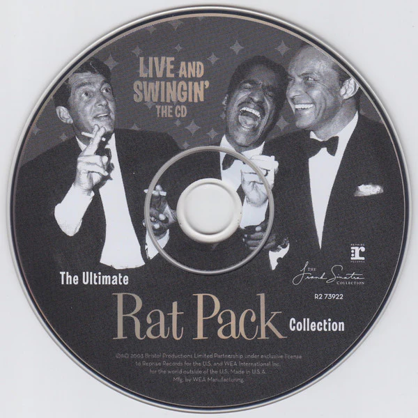 The Rat Pack - Live And Swingin': The Ultimate Rat Pack Collection (CD, Album + DVD-V) (Near Mint (NM or M-)) - Image 3