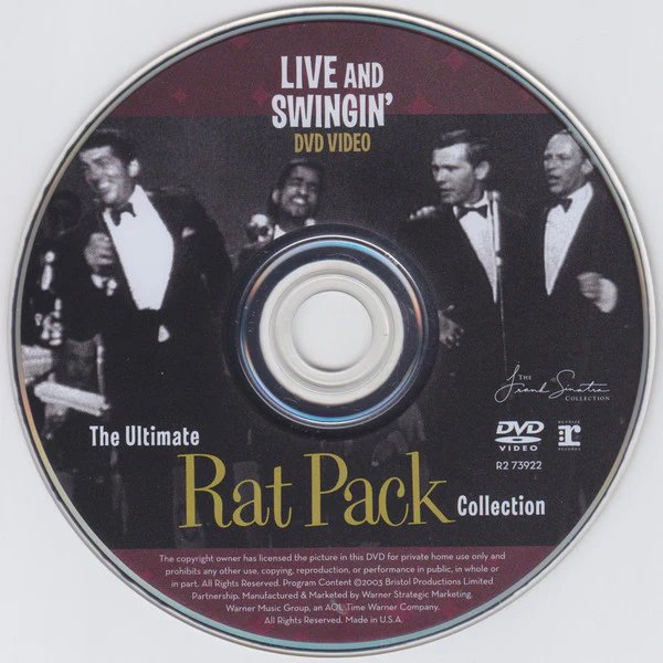 The Rat Pack - Live And Swingin': The Ultimate Rat Pack Collection (CD, Album + DVD-V) (Near Mint (NM or M-)) - Image 4
