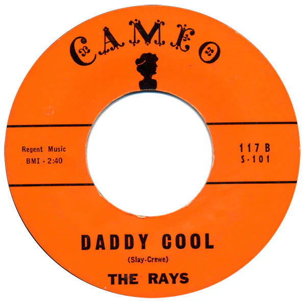 The Rays - Silhouettes / Daddy Cool (7", Single, Styrene) (Very Good (VG)) - Image 2