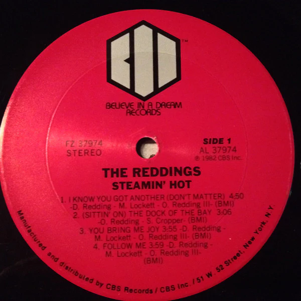 The Reddings - Steamin' Hot (LP, Album) (Very Good (VG)) - Image 2
