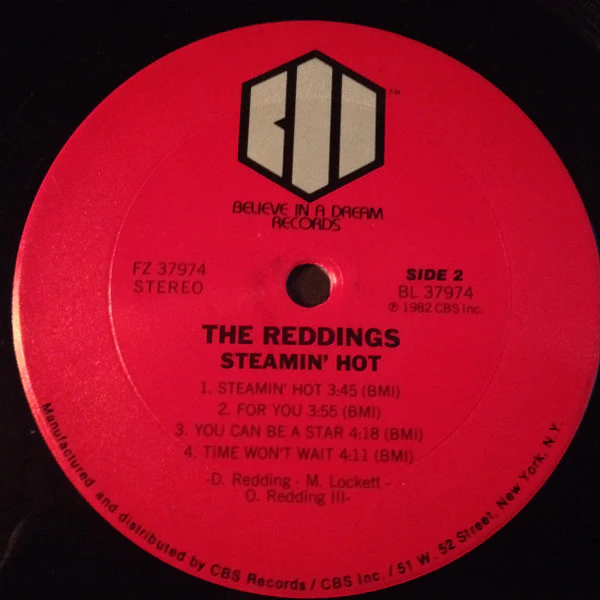 The Reddings - Steamin' Hot (LP, Album) (Very Good (VG)) - Image 3