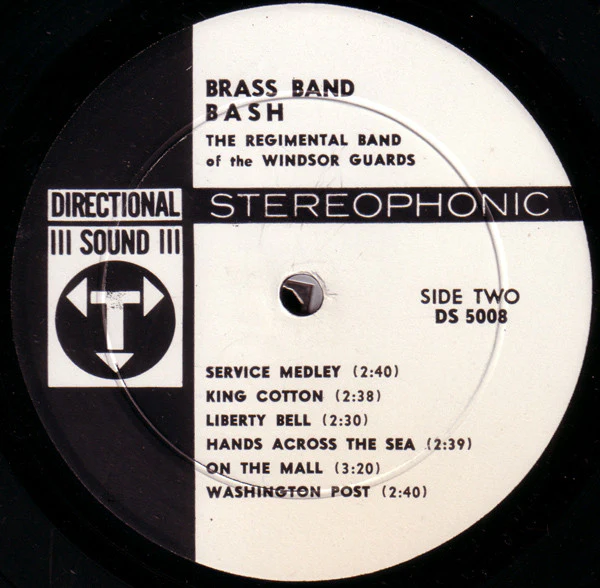 The Regimental Band Of The Windsor Guards - Brass Band Bash (LP, Album, Dyn) (Very Good (VG)) - Image 5