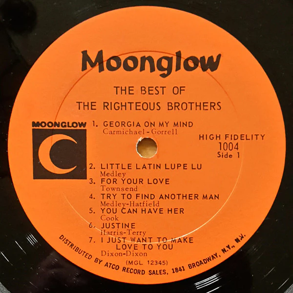 The Righteous Brothers - The Best Of The Righteous Brothers (LP, Comp, Mono) (Good (G)) - Image 3