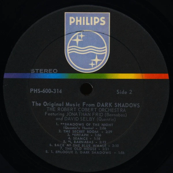 The Robert Cobert Orchestra Featuring Jonathan Frid And David Selby - The Original Music From ABC-TV's Dark Shadows (LP, Album) (Very Good (VG)) - Image 4